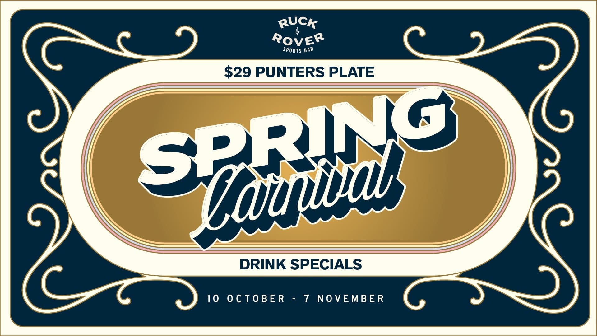 Spring Racing Carnival - Ruck & Rover