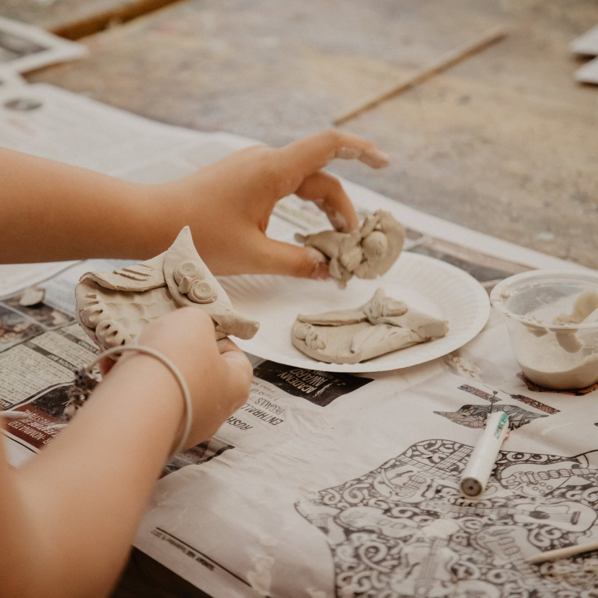 Kids Pottery (Winter School Holiday Workshops)