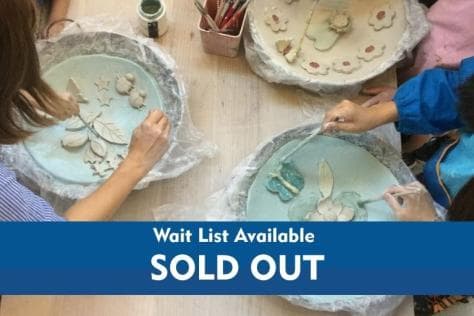 Family Clay - Make a Birdbath or Fruit Bowl