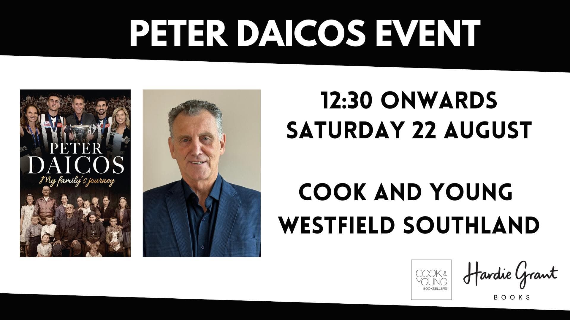 Peter Daicos Signing Event