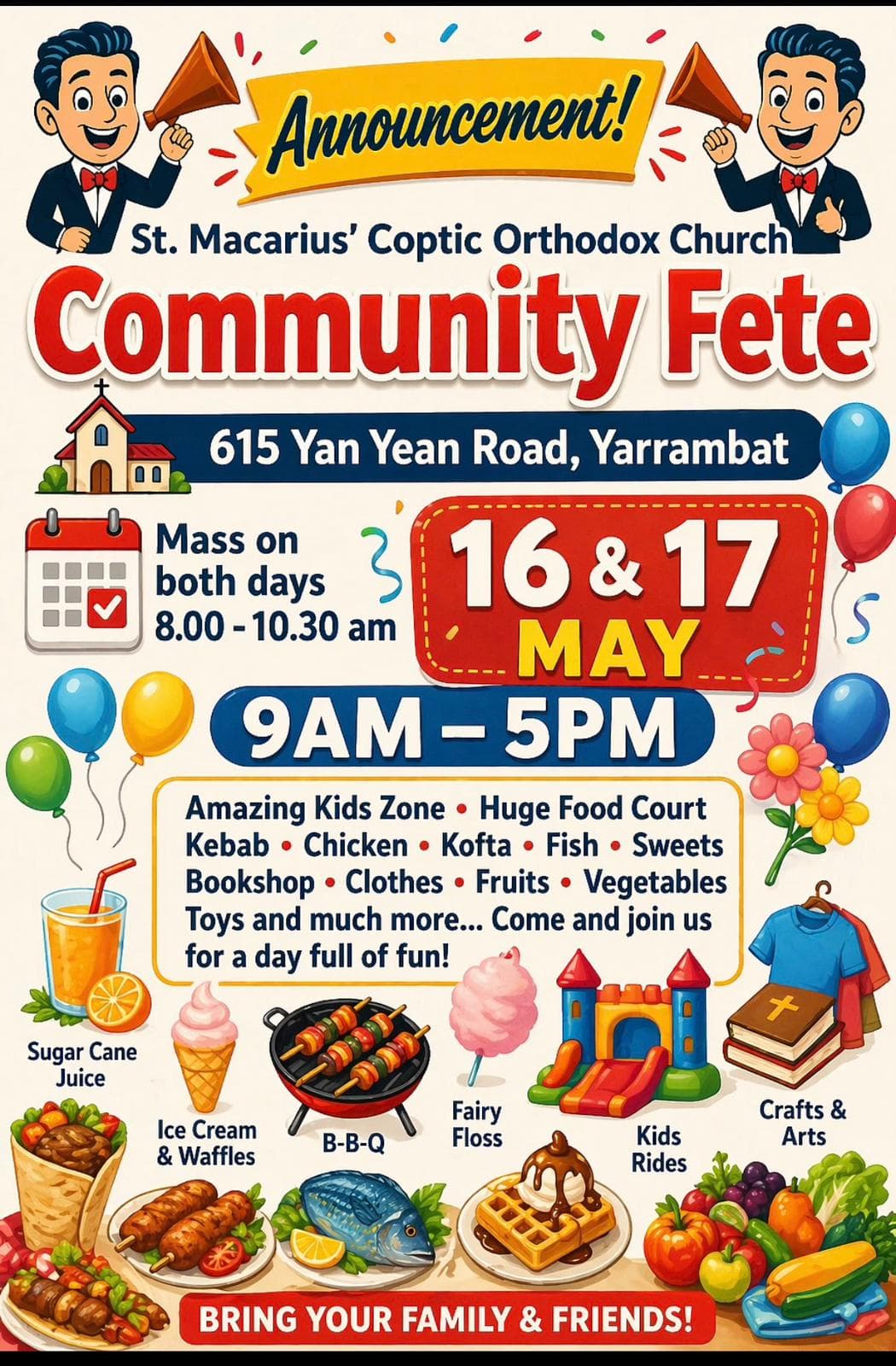 St Macarius Annual Fete May2026