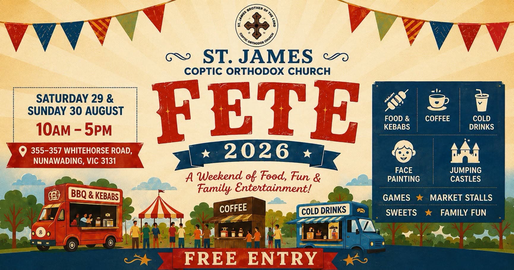 St James Coptic Orthodox Fete