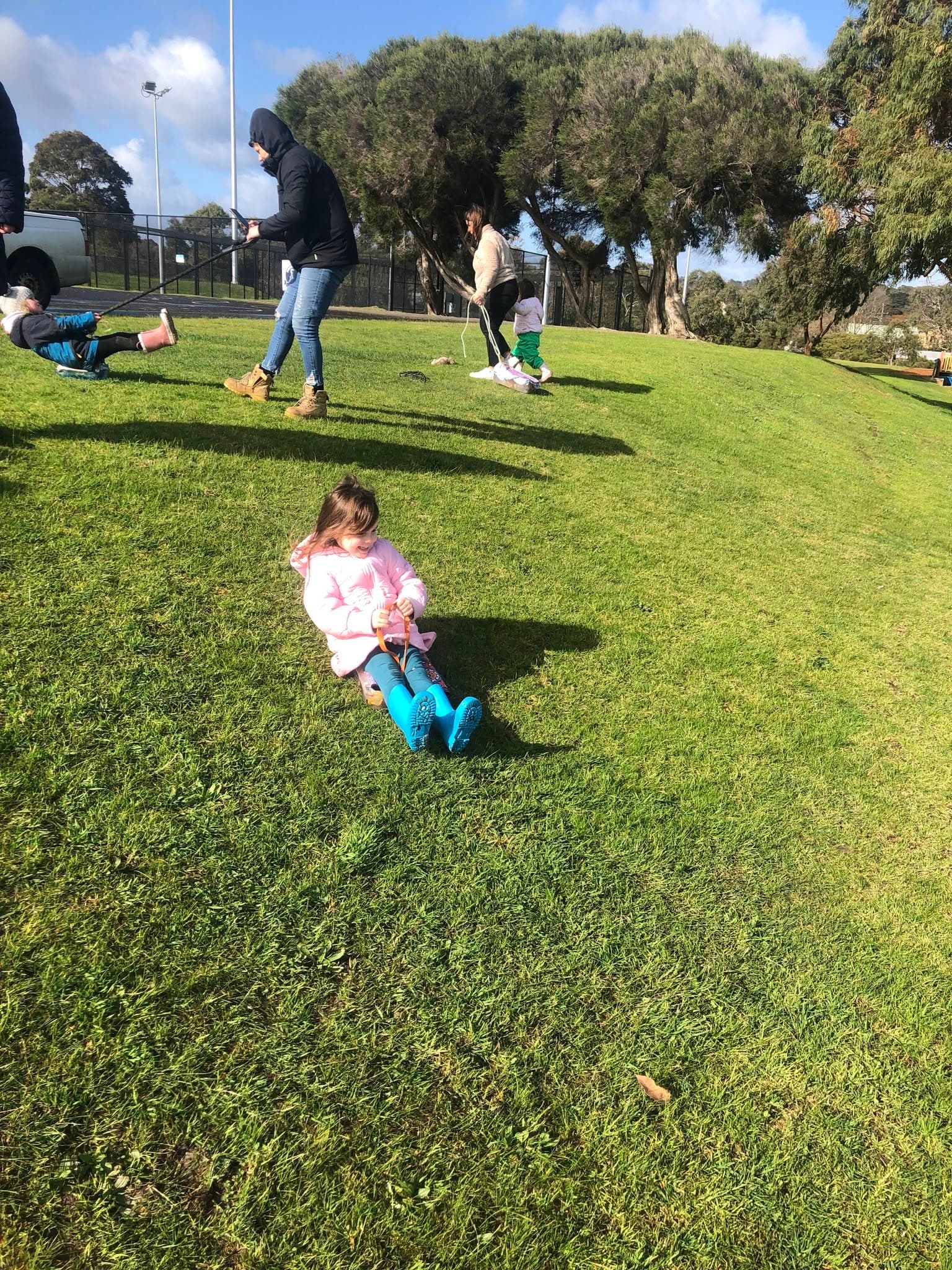 NATURED KIDS: ‘ice-blocking’ winter fun
