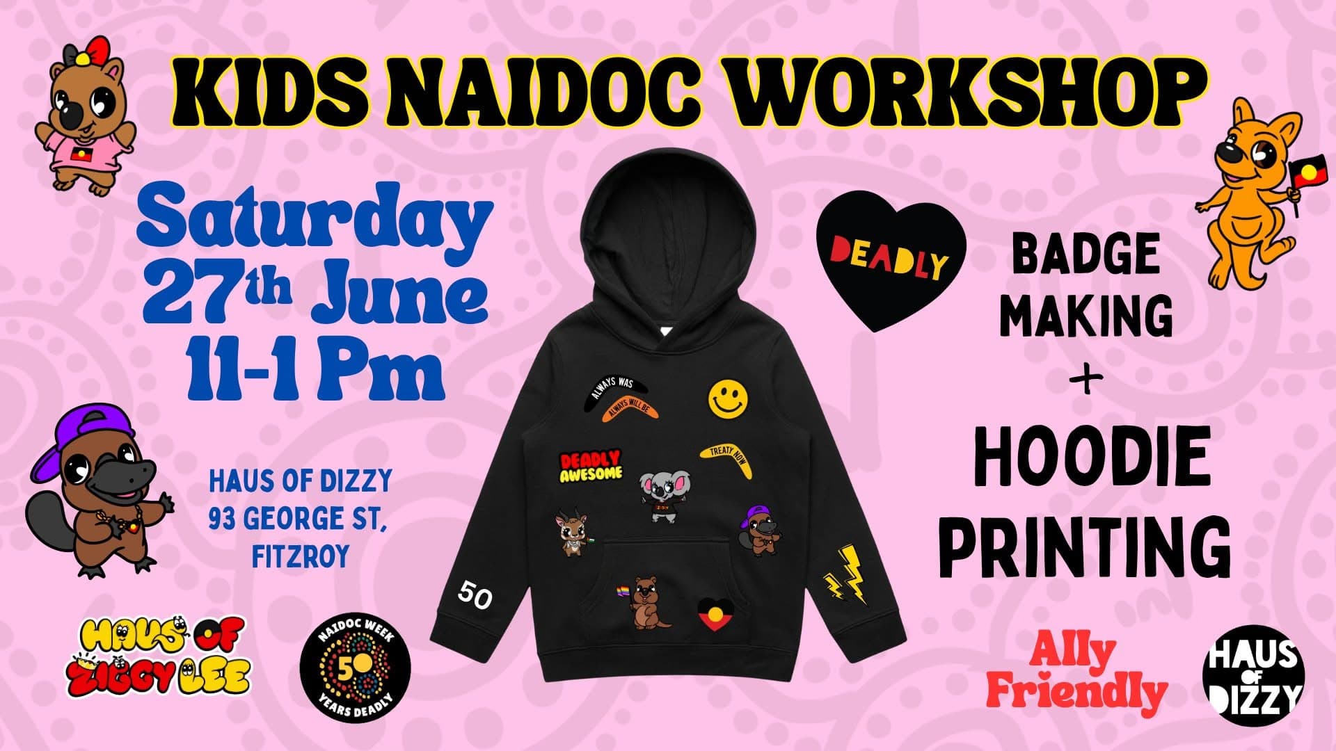 HAUS OF DIZZY KIDS NAIDOC WORKSHOP