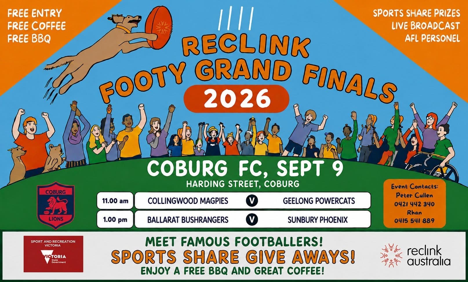 Reclink Footy Grand Finals Day 2 2026