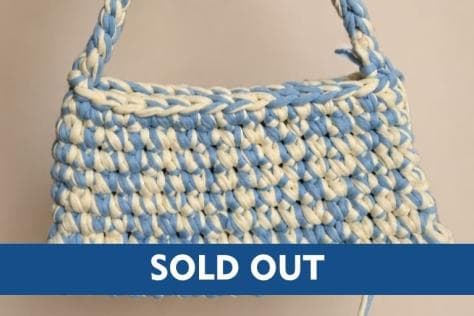 Crochet Small Bag Workshop (Recycled T‑Shirt Yarn)