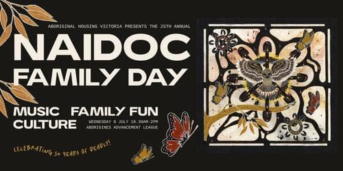 Aboriginal Housing Victoria's NAIDOC Family Day 2026