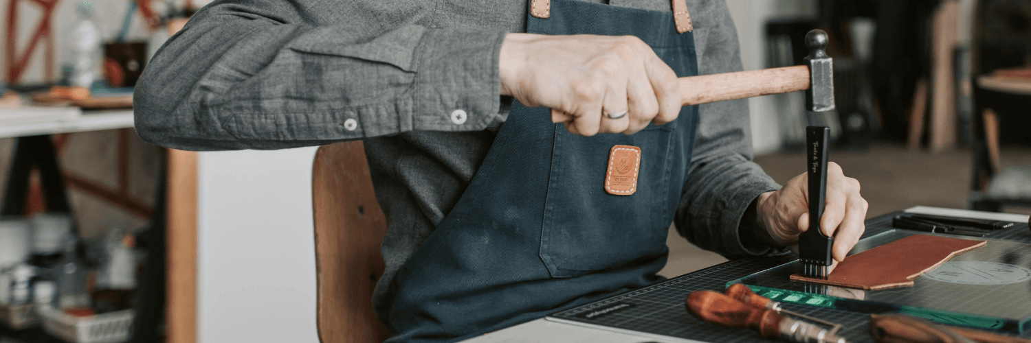 DIY Leather Bookmark Workshop