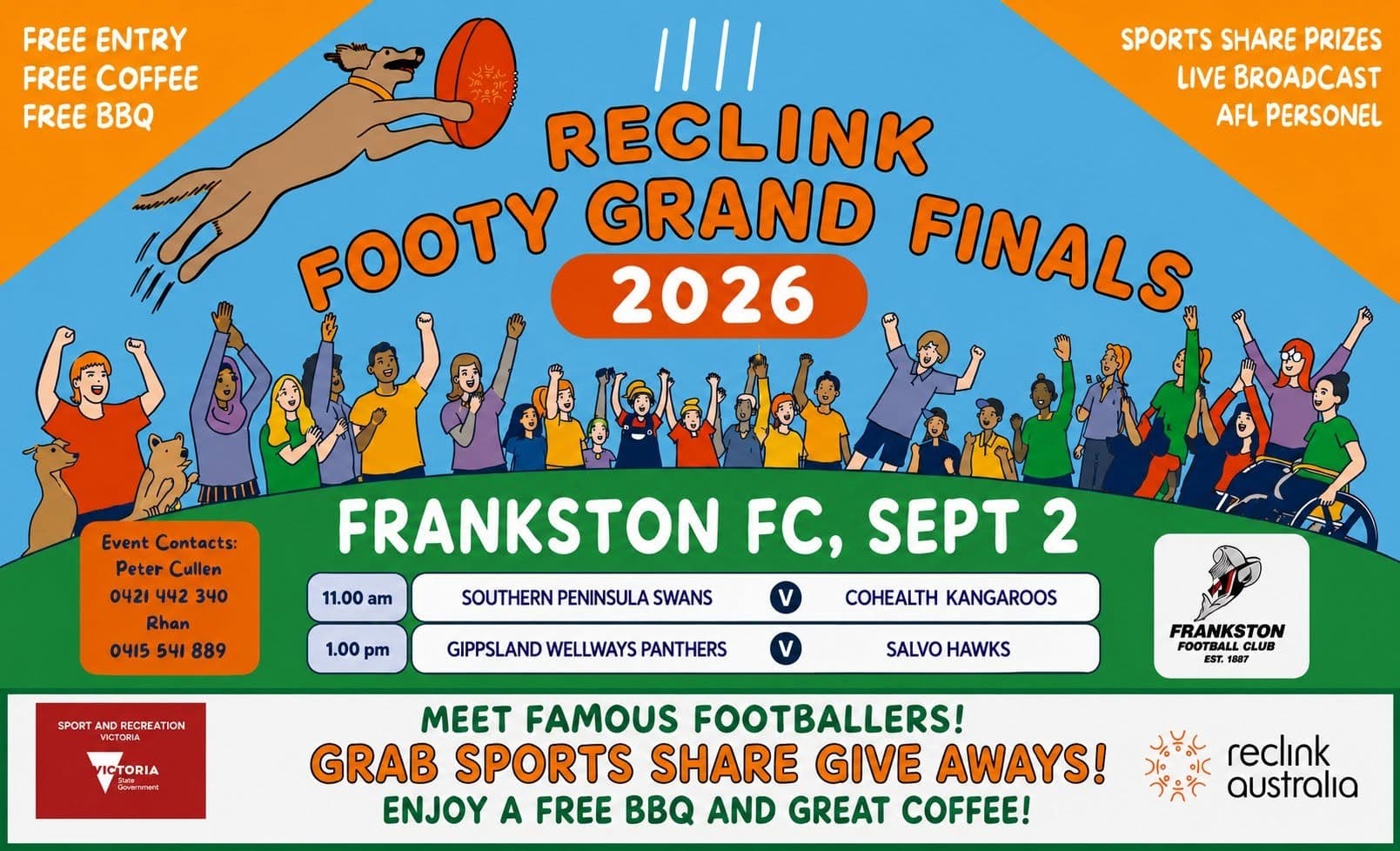 Reclink Footy Grand Finals Day 1 2026