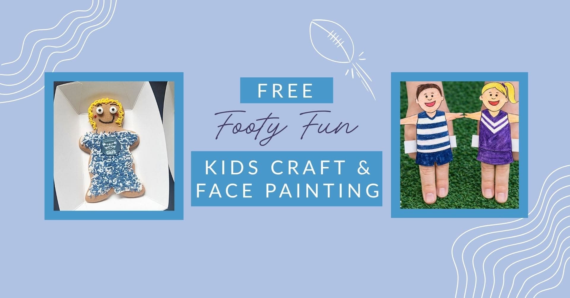 Free Footy Fun - Face Painting and Craft