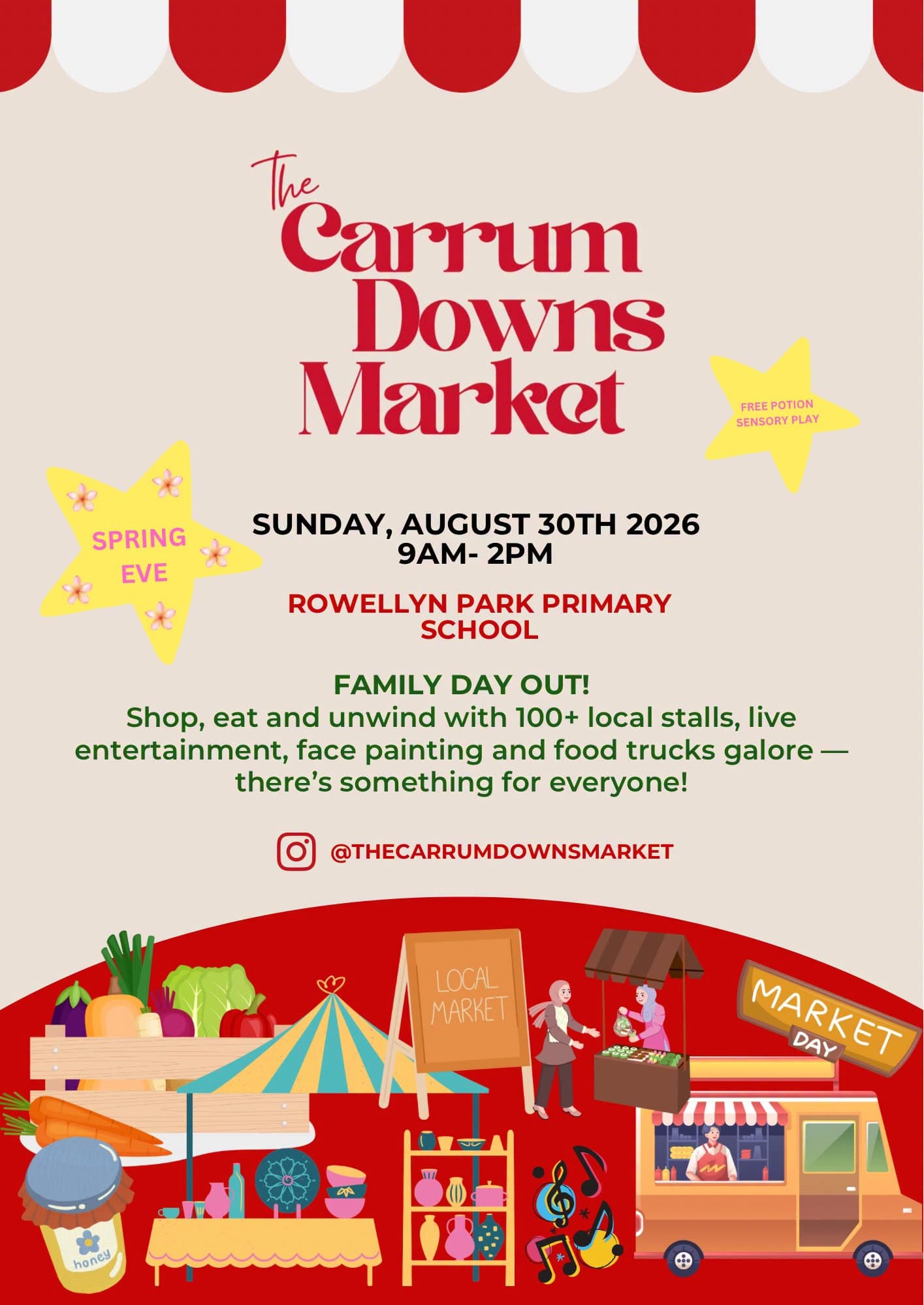 The Carrum Downs Market- Spring Eve