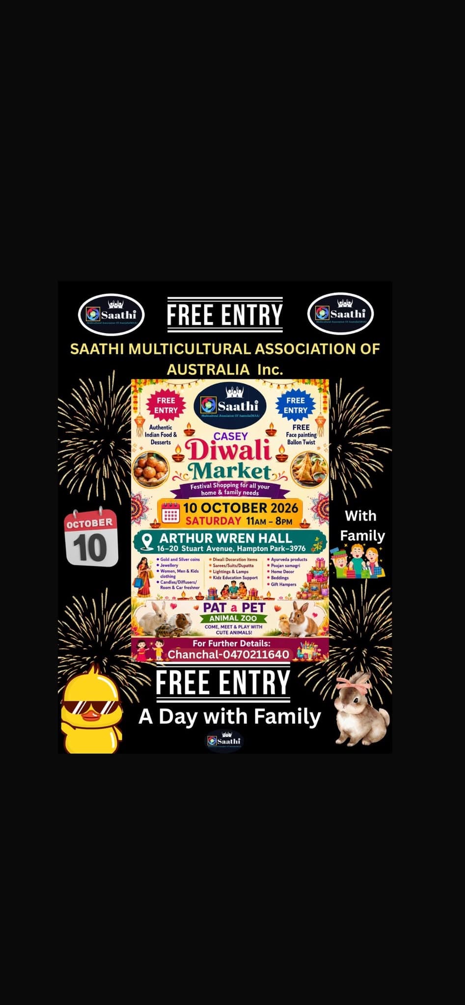 Saathi's CASEY DIWALI MARKET