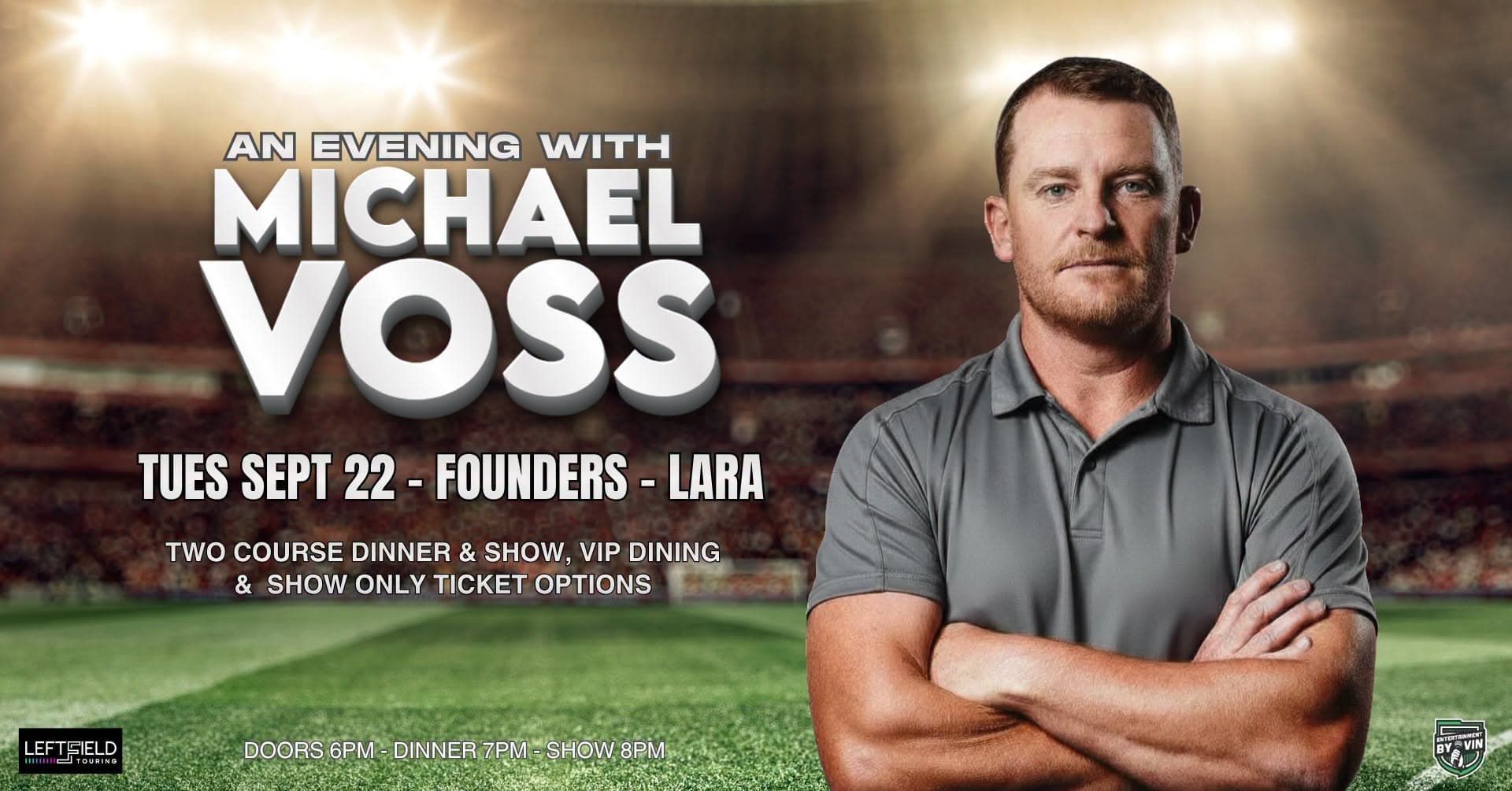 An Evening with Michael Voss LIVE at Founders Lara!