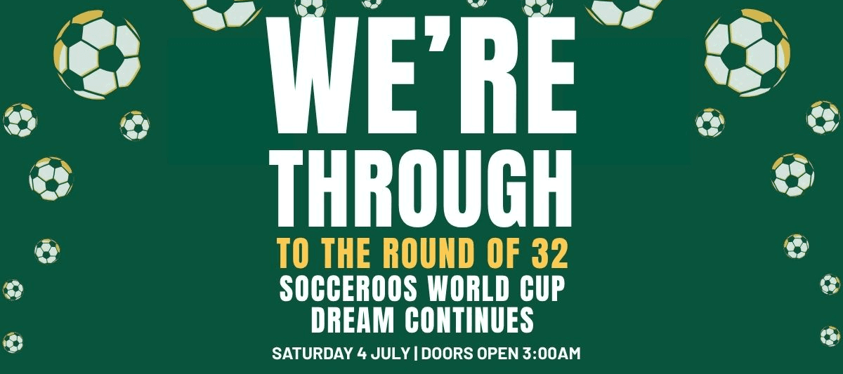 World Cup Watch Party - Round 32 at Toorak Hotel