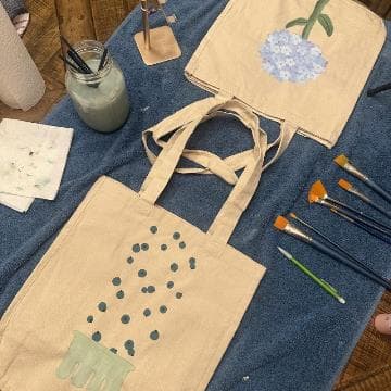 Decorate your Library Bag