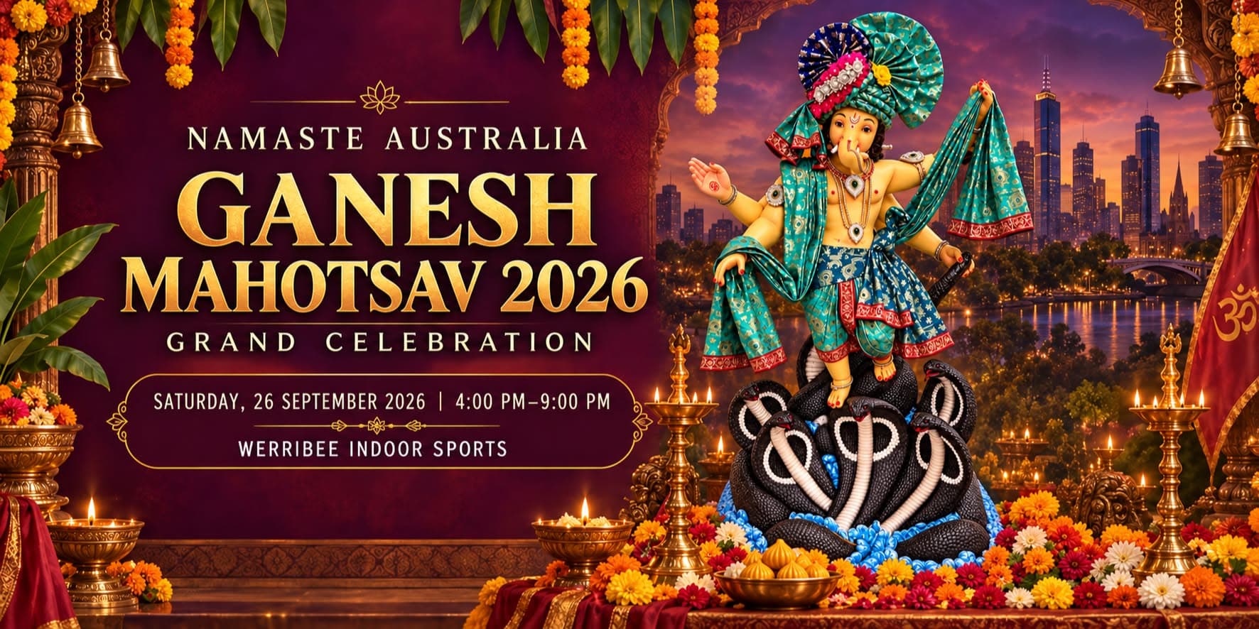 Namaste Australia Ganesh Mahotsav - Grand Celebration