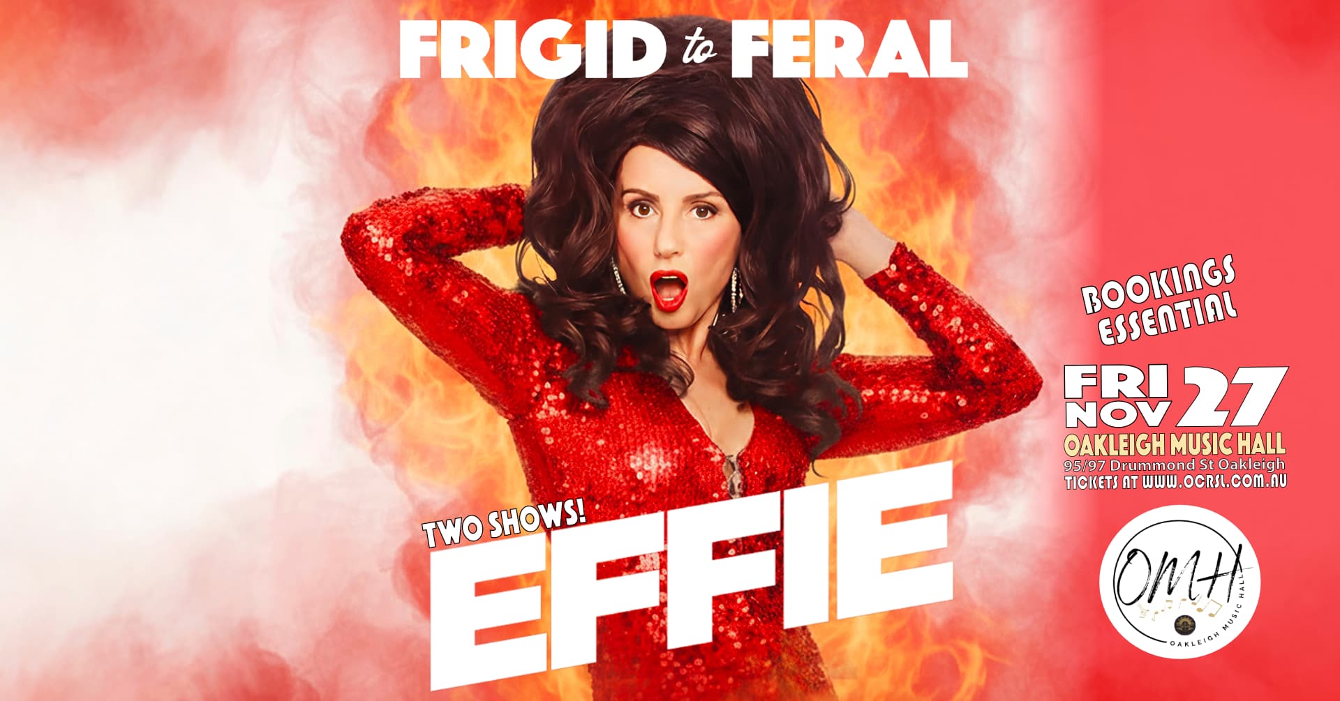 Effie – Frigid To Feral – FRI NOV 27