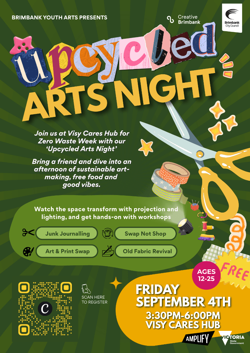 Brimbank Youth Arts Presents: Upcycled Arts Night