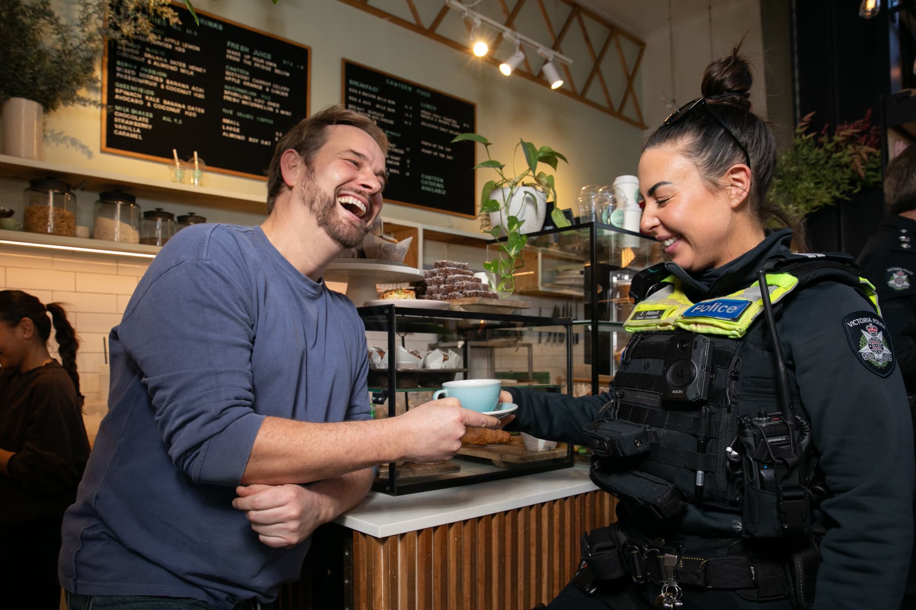Coffee with a Cop