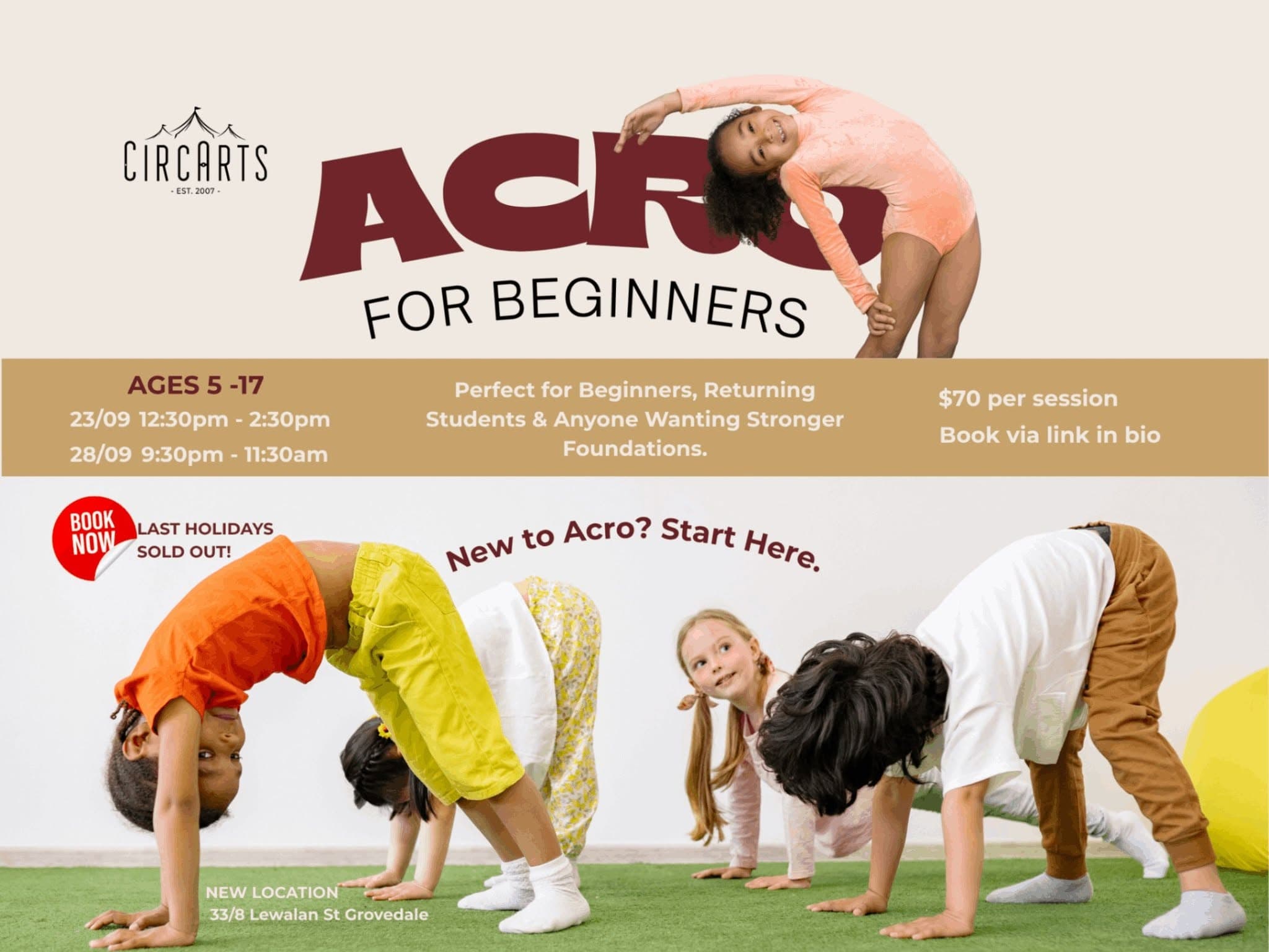 Circarts | Acro for Begginers
