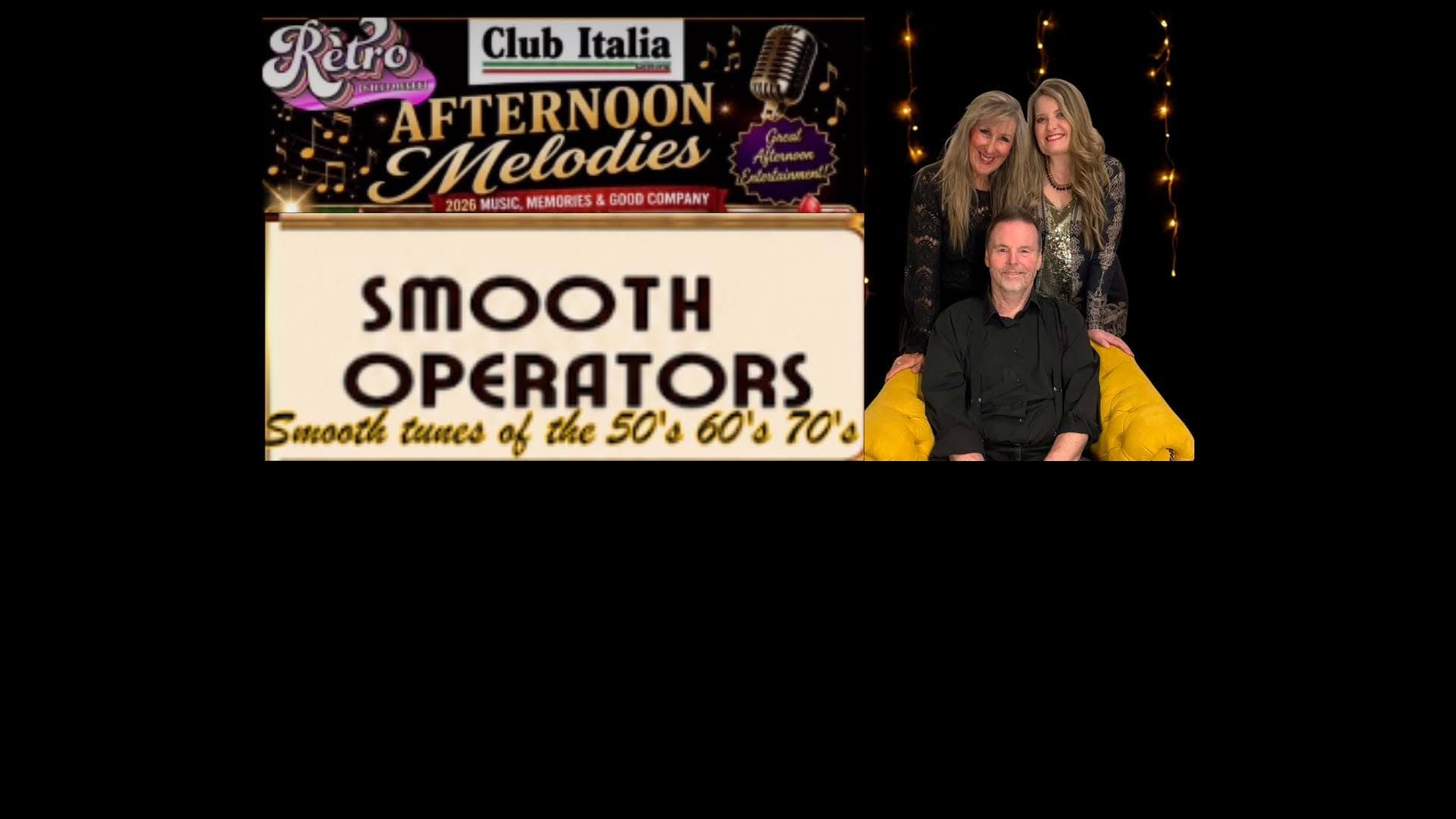 Afternoon Melodies with the Smooth Operators