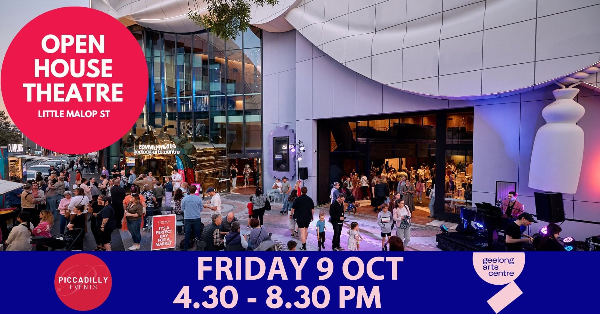 PICCADILLY NIGHT MARKET @ GEELONG ARTS CENTRE