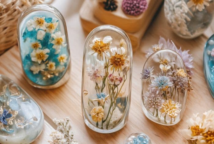 Dried Flower Resin - Libraries After Dark