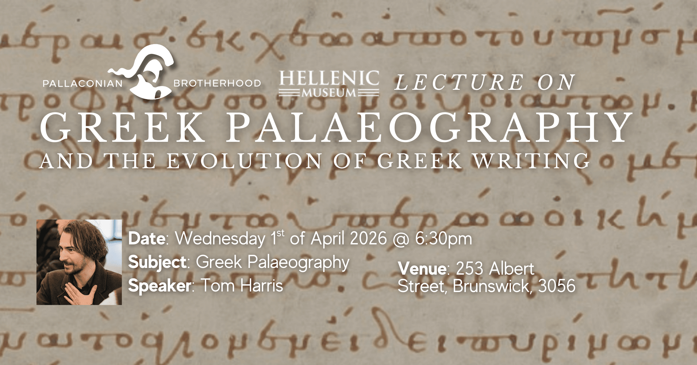 Lecture: Greek Palaeography